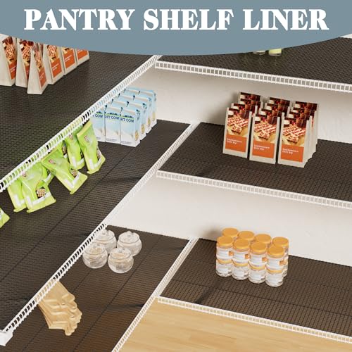 FLPMIX Wire Shelf Liner 16-in: Shelf Liner for Wire Shelving 16" W x 98" L - size: 16"W x 98"L