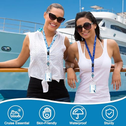 2 Pcs Cruise Lanyard for Ship Cards, Cruise Essentials 2026, Sea Turtle - color: Sea Turtle