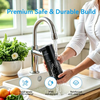 Touchless Automatic Electric Liquid Soap Dispenser 2 Pack - color: Black 2pack