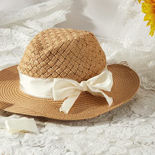 Keypan Ivory White Frayed Satin Chiffon Ribbon, 1.5 Inches, 21 Yards - color: Ivory White