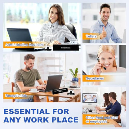 UCEC NO Receptionist Desk Sign, Office Sign Please Ring Bell - size: 1 Pack
