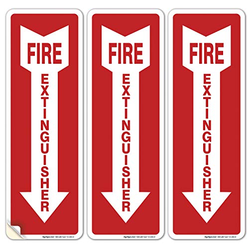 Fire Extinguisher Decal Self Adhesive Sticker