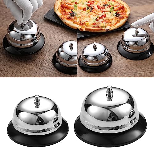 Metal Anti-Rust Desktop Call Bells Customer Service Bells Pet Training Bells Kitchen Tool For Table Desktop Counter, Small