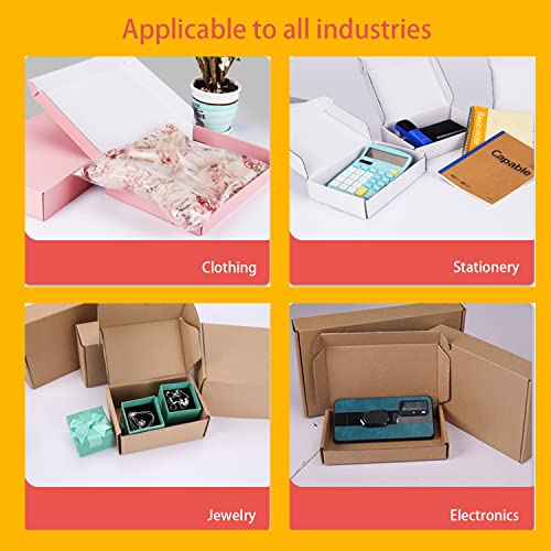 LightGreen Shipping Packaging Box Mailer E-Commerce Packing 20Pcs13×9×2Inch - color: Light Green