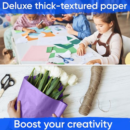 18" x 1200" (100 ft) Lilac Kraft Paper (Case of 16 Rolls), Made in USA - color: Lilac, style: Bulk Case - 1 Color