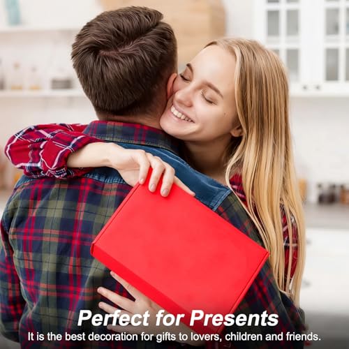 Large Shipping Boxes 20 Pack, 12x9x4 Inch Mailer Boxes, Red - color: Red, size: 12-9-4 Inch
