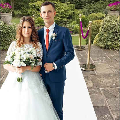 4 PCS Pink Purple Velvet Rope - 5 Ft Barrier for Parties Crowd Crowd Control Ropes Control Hanging Stanchion Rope for Ceremonies Queue Line for Safe - color: Pink Purple