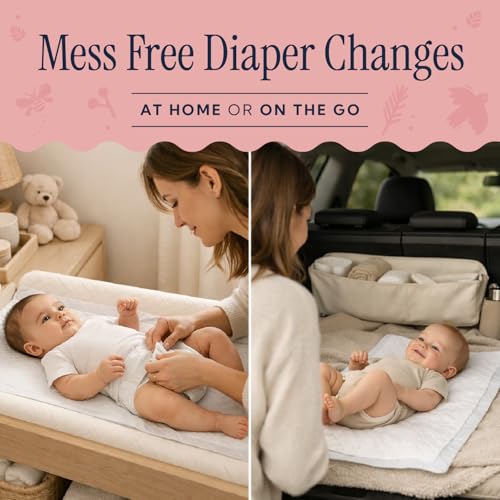 Peekapoo - The Original Disposable Baby Changing Pad Liners – 50 Pack - style: 50 Pack