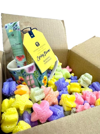 FunPak MiniPack Plant Based Biodegradable Packing Peanuts 0.60 cu ft Bag Compostable (Rainbow Stars) - style: Rainbow Stars