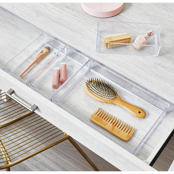 iDesign Clear Drawer Organizer - size: XL