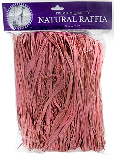 SuperMoss (30058) Raffia, Baby Pink, 8oz - color: Baby Pink, size: 8 oz (200 cu in)