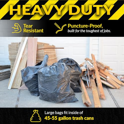 Reli. Contractor Garbage Bags 55 Gallon