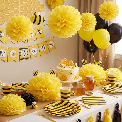 woric 160 Sheets Yellow Tissue Paper for Gift Bags 20 X 14 Inches - color: Yellow
