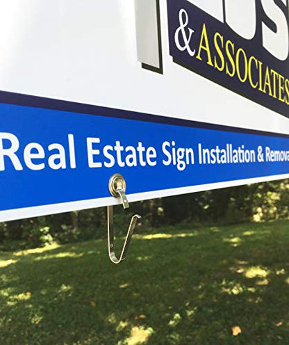 Real Estate Sign Rider Clips - 1 Bag (50 Clips)
