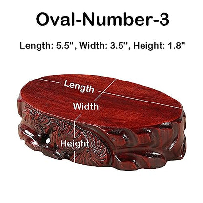 Chinese Rosewood Wooden Vase Plant Fishbowl Base