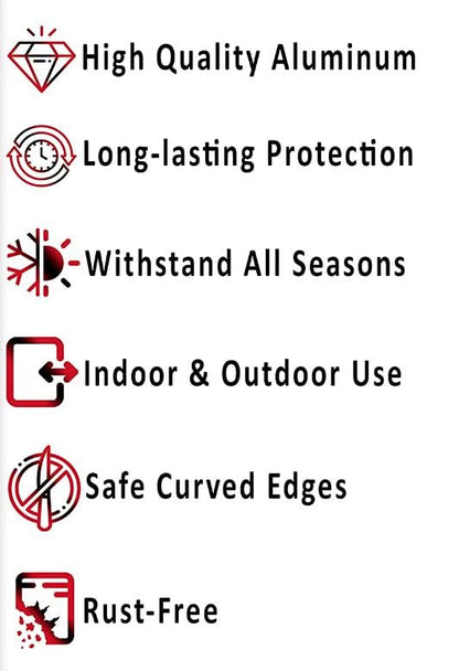 Please Check In At Front Desk BLACK Aluminum Composite Sign, 15"x18" - size: 15"x18"