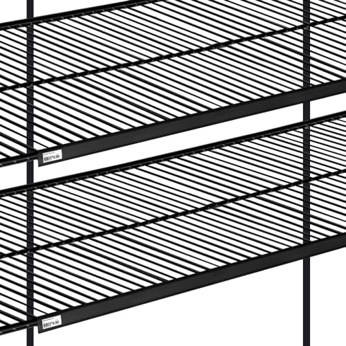 100 Pack Shelf Label Strip Sign Holders for 26”L Dbl. Wire Cooler Shelves