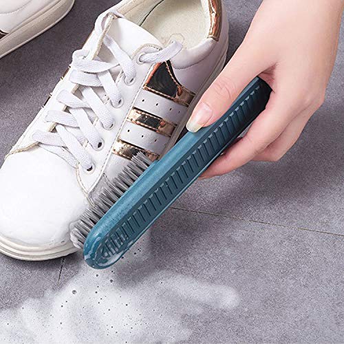 Cleaning Brush Soft Bristle Brush Laundry Scrub Brush Clothes & Shoes Brush - color: Blue