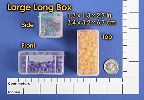 DotBox Large Long Box - 8 pcs - Little Storage Boxes - 4 Packages of 2 - size: Large Long Box