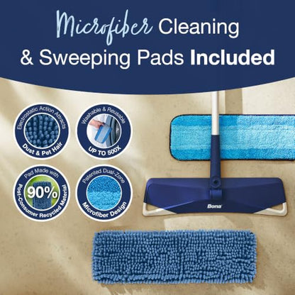 Bona Premium Sweep & Clean Mop for Multi-Surface floors - style: Multi-Surface Mop