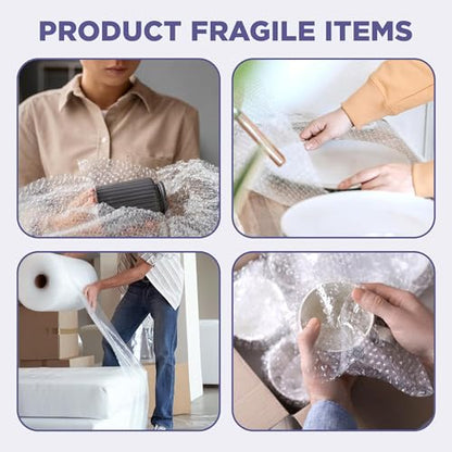 Heavy Duty Small Bubble Wrap Roll for Moving & Packing, 12 in x 175 ft