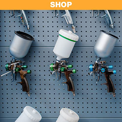 Moxweyeni 100 Pack 6 Inch Pegboard Hooks for Hanging, Pegboard Accessories