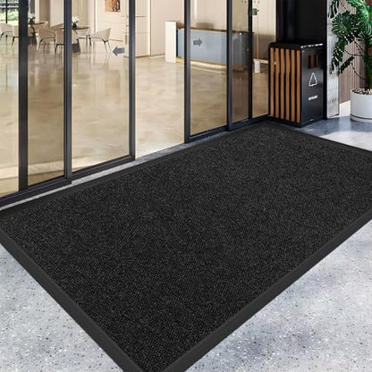 2FT x 19FT Front Door Mat Outside Indoor Entrance Low-Profile Welcome Mat - size: 2' x 19' (Runner)