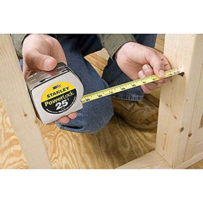 Stanley PowerLock Tape Measure (Carton of 4, 30-Foot) - size: 9.14 m