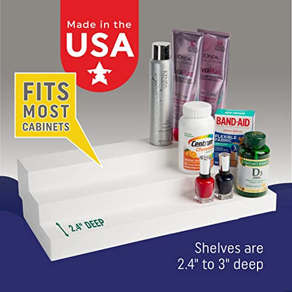 Dial Industries 3 Tier Expandable Pantry Shelf Organizer, Standard - size: Standard
