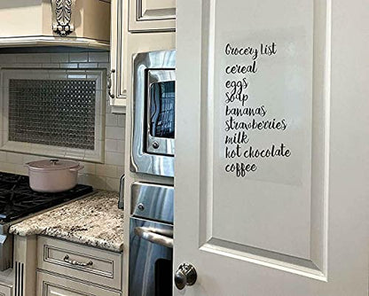 Kassa X-Large Chalkboard Wallpaper - Clear | 1.4ft x 6.5ft Adhesive Paper Roll | Includes 3 Markers & Eraser Cloth | Peel & Stick on a Wall, Table & Desk | Ideal for Use at Home, School, Office & More - size: 78"W x 17"H