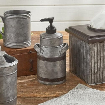 Park Designs Milk Pitcher Soap Dispenser, Antique Gray - color: Milk Pitcher