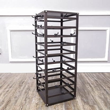 FixtureDisplays® Metal Spinner Rack 80X4 Hooks Sock Display Earring Card Stand Retail Countertop 11453NEW-+80X11666-NPF