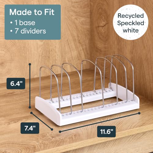 YouCopia StoreMore Bakeware Rack, Adjustable Dividers, Baking Pan Organizer - size: Bakeware Rack Premium