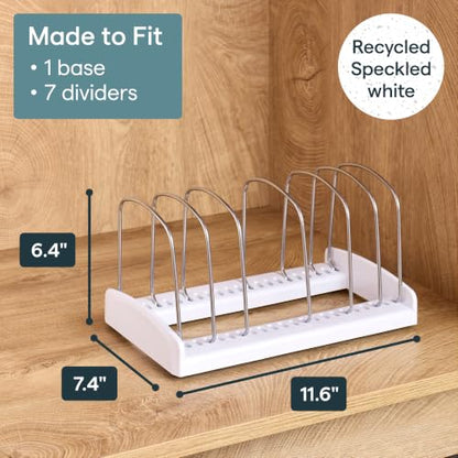 YouCopia StoreMore Bakeware Rack, Adjustable Dividers, Baking Pan Organizer - size: Bakeware Rack Premium