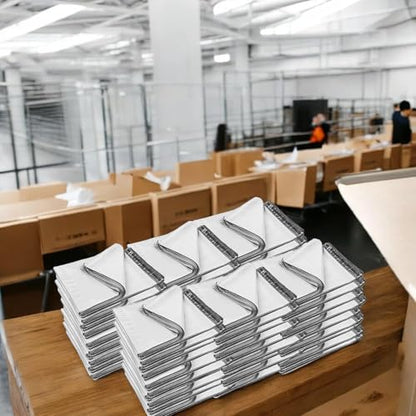iMBAPrice 500 - 12 x 15.5 Premium Matte Finish White Poly Mailers Envelopes Bags (iMBA-5PM-500) - size: 12.5x15.5, style: Master Carton