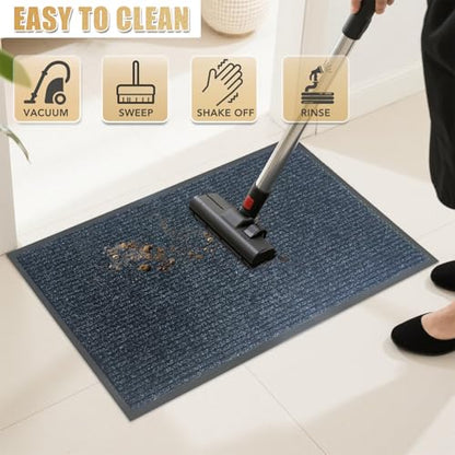 Front Door Mat, 3'x4'Indoor Outdoor Welcome Commercial Floor Mats - size: 36"x48"