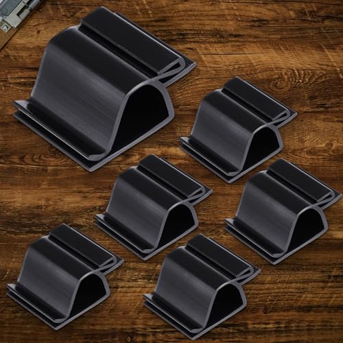 Teenyyou 10 Pack Food Tray Label Holders Black Bowl Sign Clip Plastic Reusable Clip on Table Number Sign Holder for Cup Bowl Bake Pan Buffet Deli Trays Charcuterie Board (Labels Not Included)