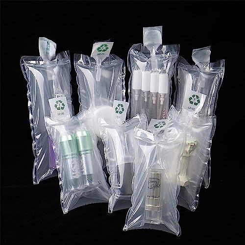 Miupoo Packaging Air Bags,Clear Plastic Inflatable Air Packaging Protector Bag with Free Pump Cushion,Air Inflatable Cushion Blocking Packaging Bag,4x6 Inches,100 Pieces - size: 4x6×100 Inches