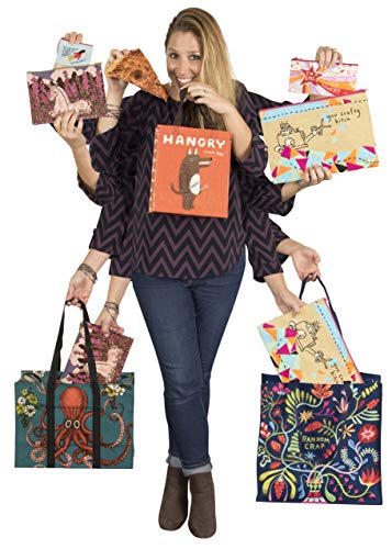 Blue Q Handy Tote Bag - Funny Reycled & Reusable Tote Bag - color: Hangry