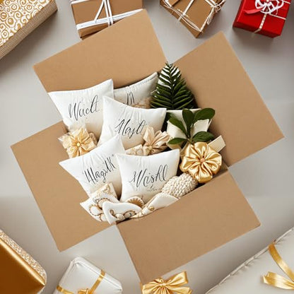 CRUGLA 10x10x10 Shipping Boxes 15 Pack, White Corrugated Cardboard Boxes with Side-Lock and Pre-Applied Double-Sided Tape, Easy Assemble Packing Mailer Boxes for Small Business Shipping - size: 10x10x10 Inch 15 Pack