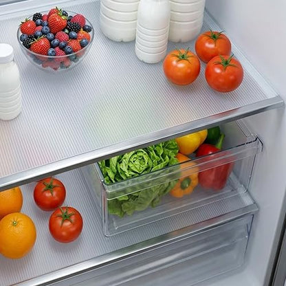 Shelf Liners for Kitchen Cabinets Non Adhesive 24 Inch Wide X 20 Ft Clear Non Slip Drawer Liner Waterproof Fridge Liner Closet Pantry Shelf Liner Cupboard Mat Kitchen Bathroom - size: 24"W x 240"L