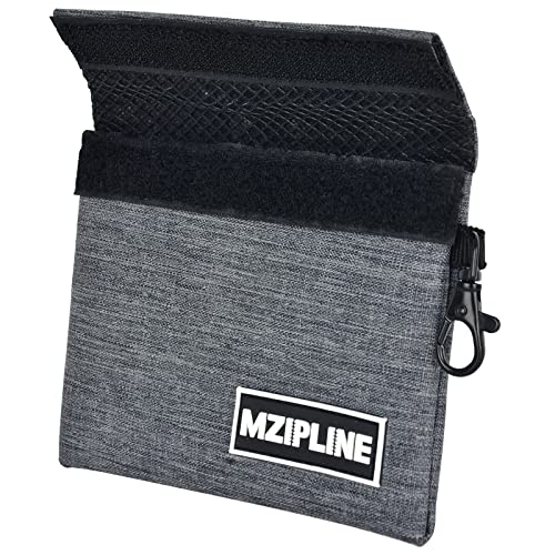 Anti-odour Waterproof Stash Bag - Scent Proof Pouch With Combination Lock for Eliminating Trapping Stink & Smelly Discreet Accessories - color: Mini Grey