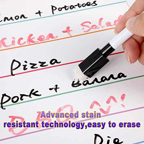 Outus 2 Pieces Magnetic Weekly Dry Erase Boards Erasable, Chic Style - style: Chic Style