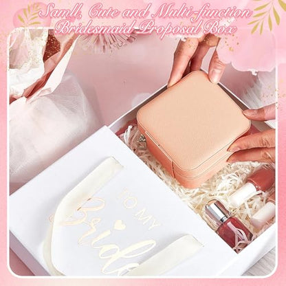 Taiyin 6/12/50 Pcs Travel Jewelry Case Bulk - color: Multicolored