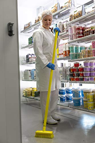 Vikan 70425 Compact Wall/Deck Scrub, Hard 8.858" White