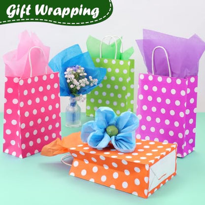 TUXIYA 200 Sheets Tissue Paper,40-Color 14"X20" Tissue Paper for Gift Bags - size: 200P