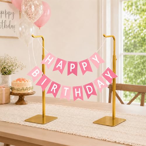 Gold Tabletop Display Racks for Purses and Banners, 1-Pack - color: Gold, size: 1 Pack
