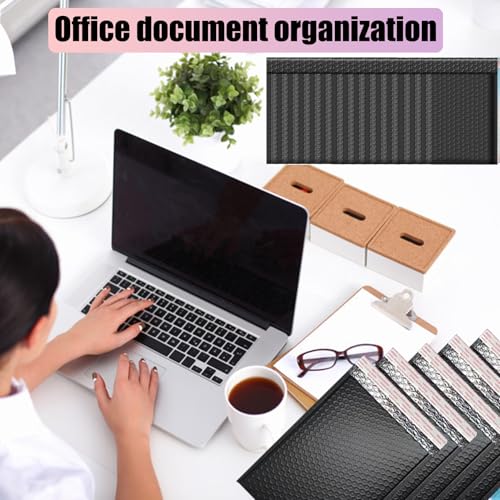 50 PCS Bubble Mailers, Black Poly Padded Envelopes,3 Sizes