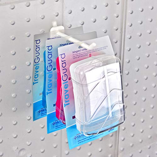 Azar Displays 800004-W 4-Inch Lexan Hook, White, 50-Pack - color: White, size: 4 Inch