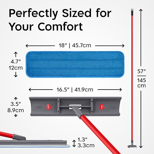 Tyroler MoppyShmoppy Heavy Duty Floor Squeegee for Concrete Floors 16.5"
